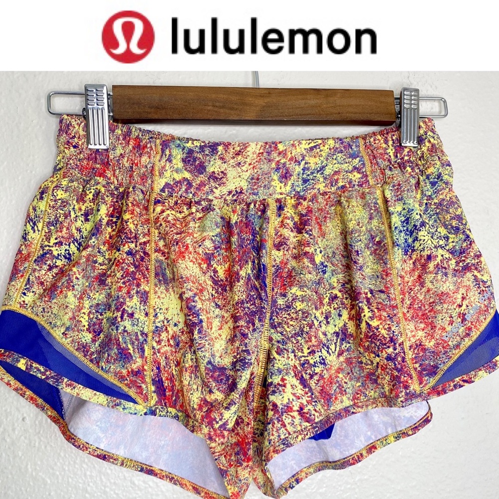 Lululemon Hotty Hot Shorts Seawheeze 2019